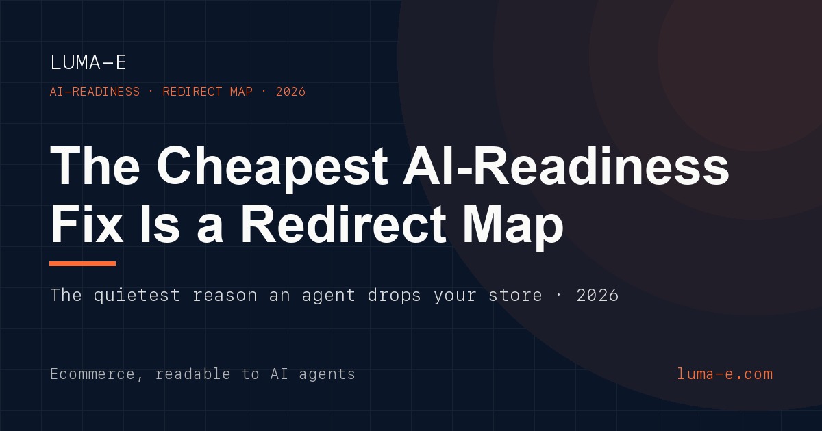 Cách sửa AI-readiness rẻ nhất là một redirect map